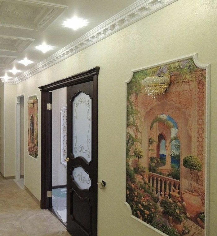 Невероятной красоты ремонт квартиры в классическом стиле