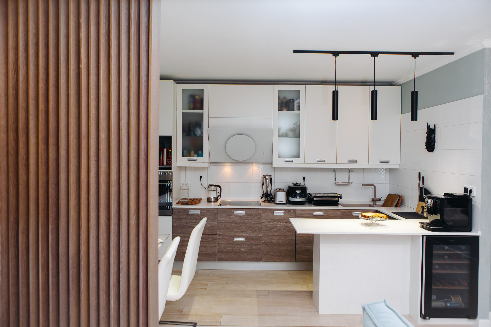 Квартира на Уделке в бирюзовых тонах