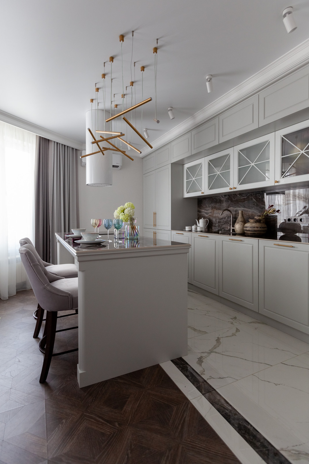 Поиск планировки: 2 варианта + финал квартиры для студентки меда