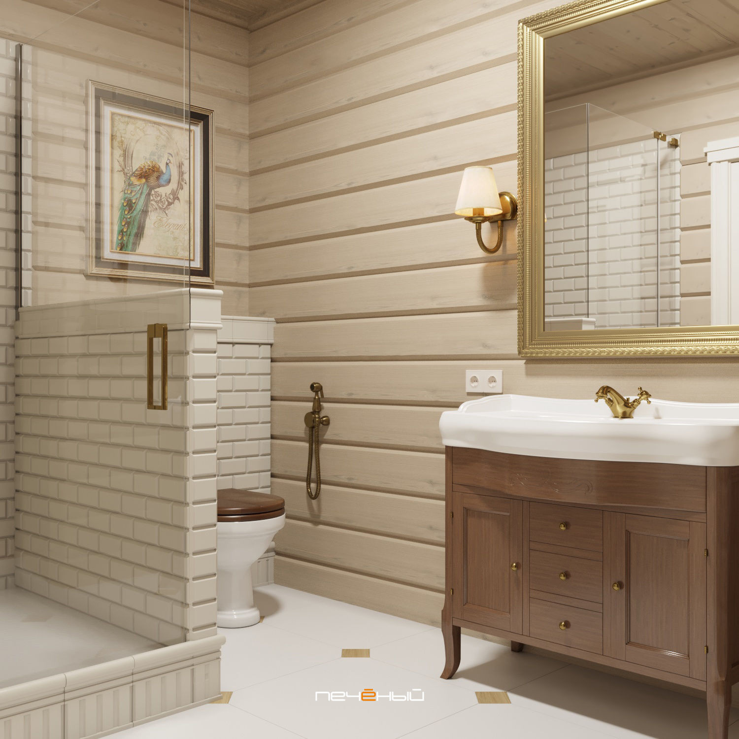 Дизайн интерьера загородного дома для большой семьи