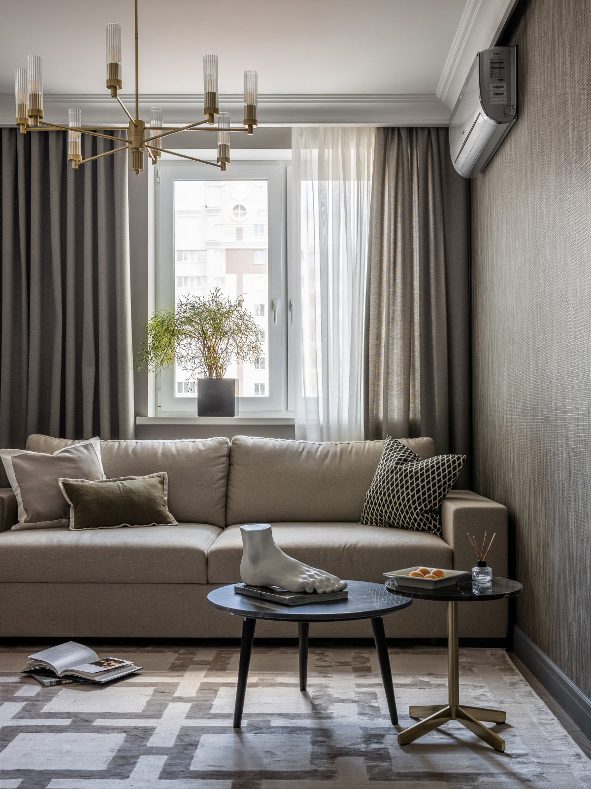 Houzz тур: Квартира для двух разных заказчиков