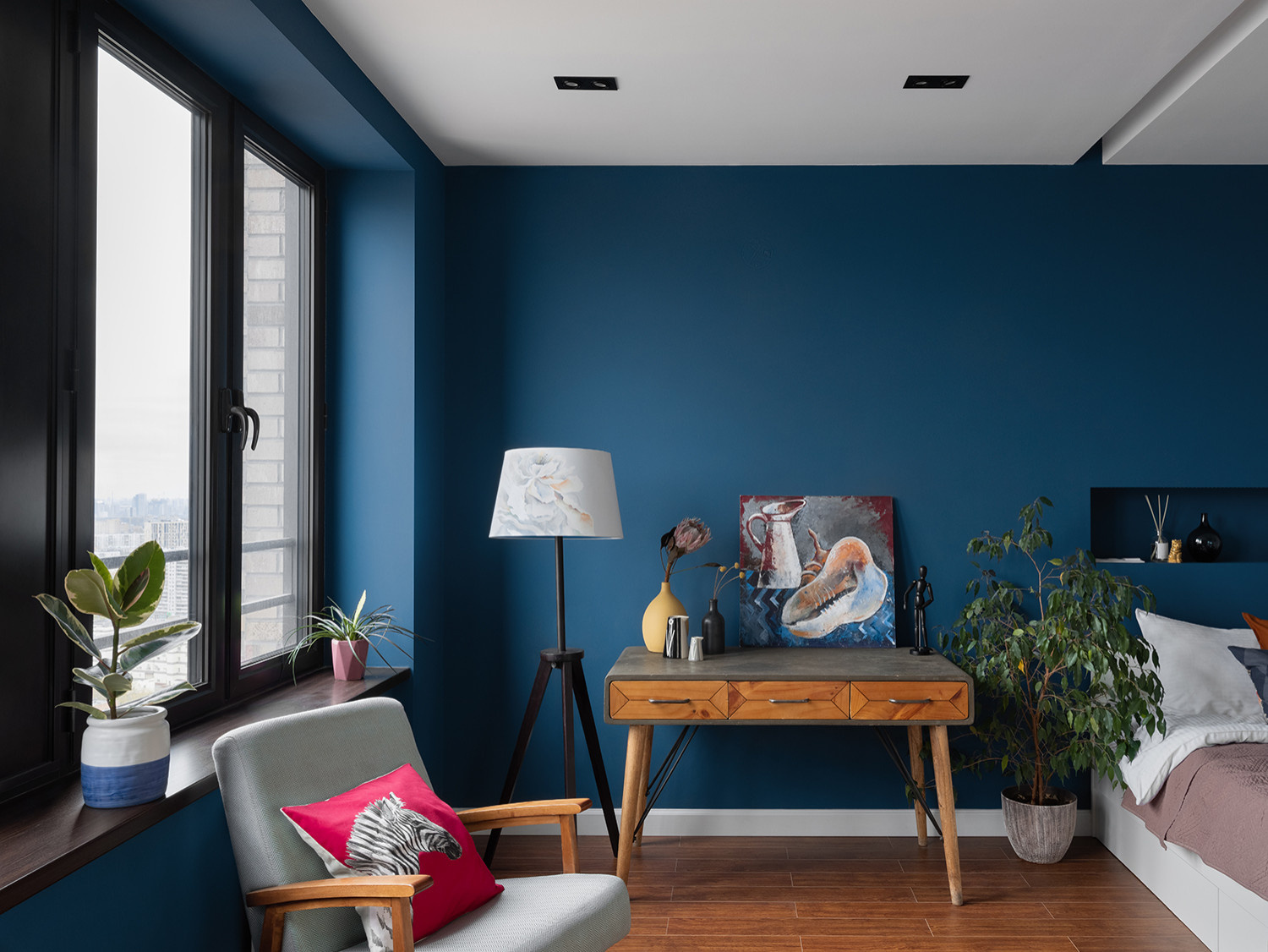 Houzz тур: Квартира 29 кв.м с кухней в коридоре