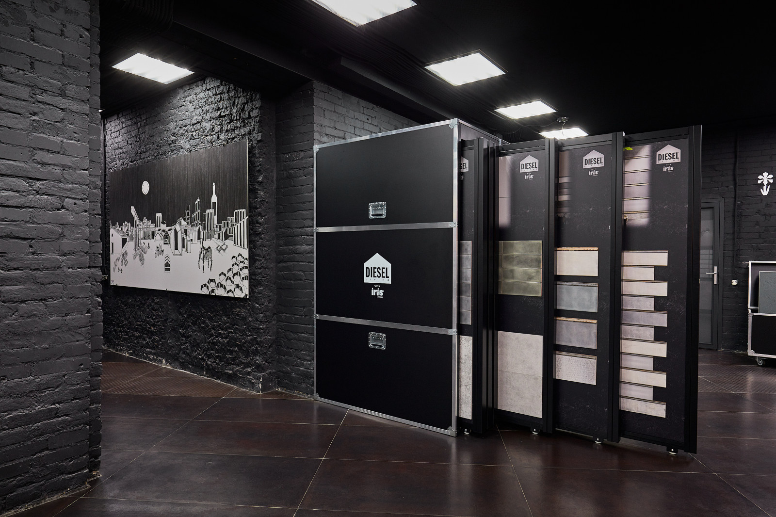 Экспозиция шоурума SpazioIris Moscow