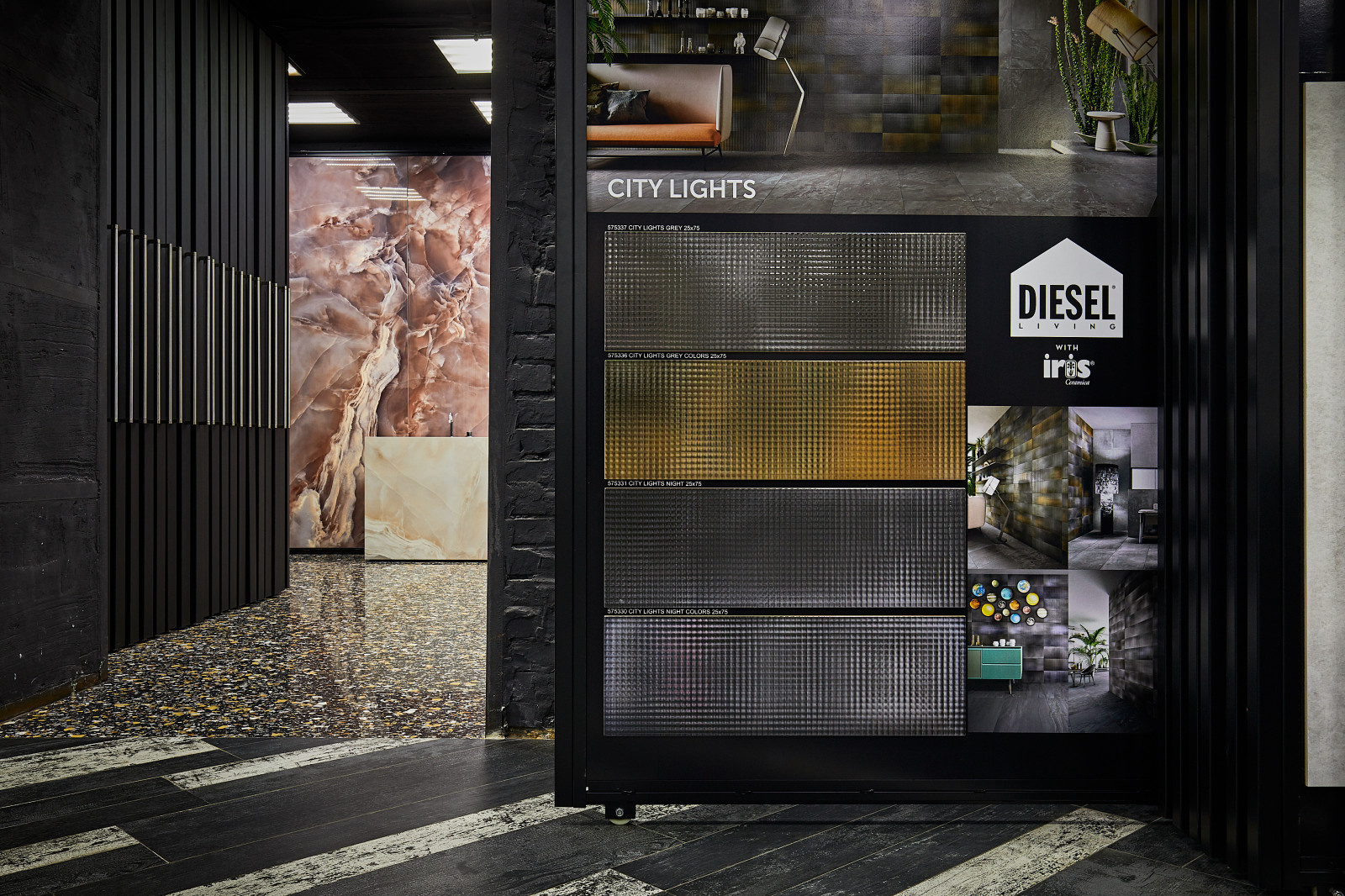 Экспозиция шоурума SpazioIris Moscow