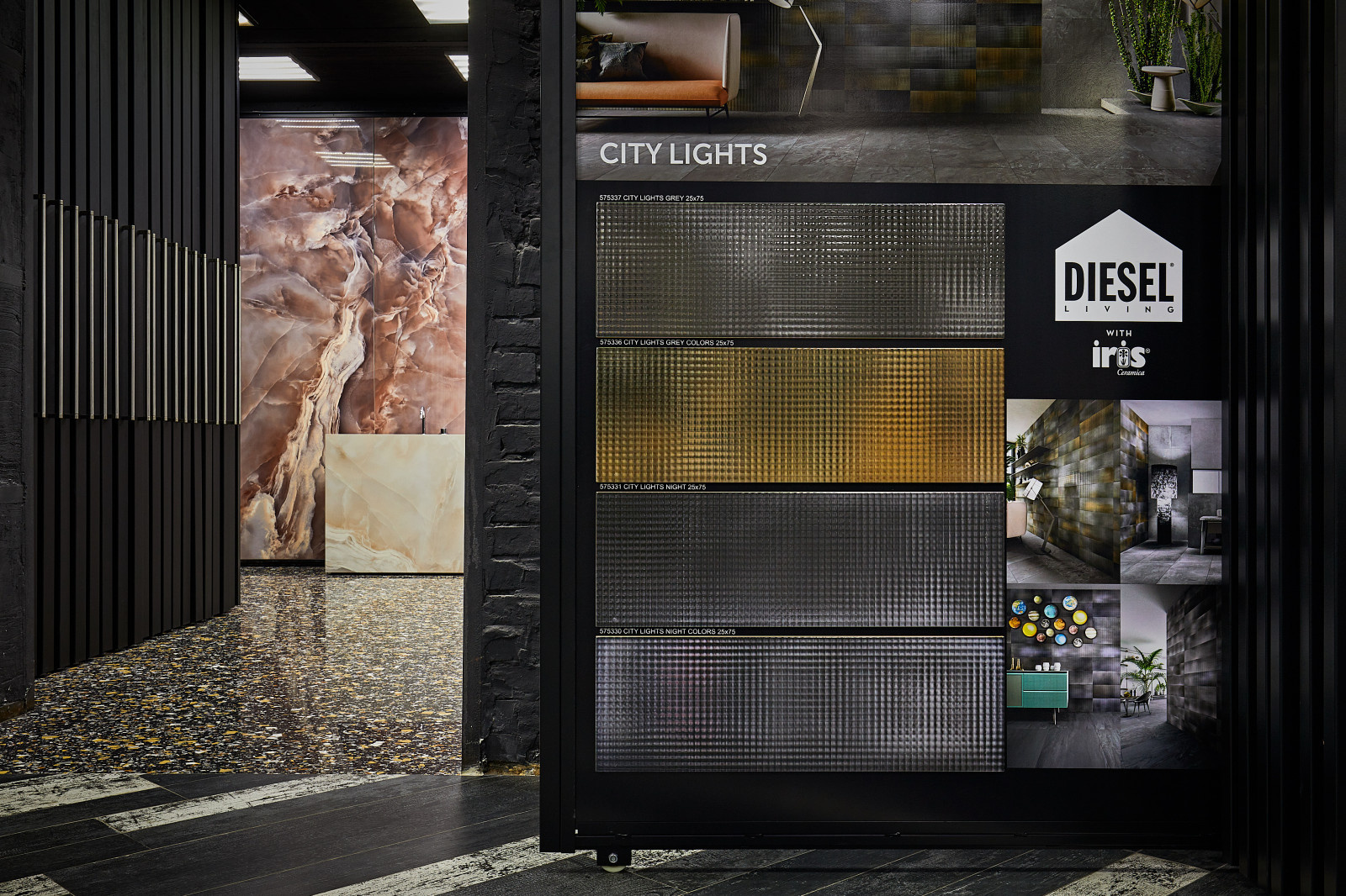 Экспозиция шоурума SpazioIris Moscow