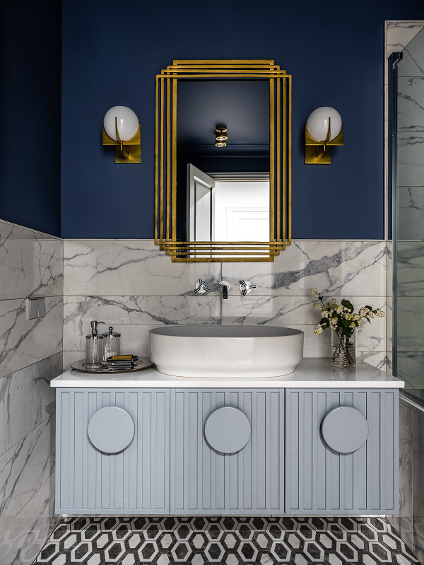 Проект недели: Элегантная ванная с хозяйственным блоком