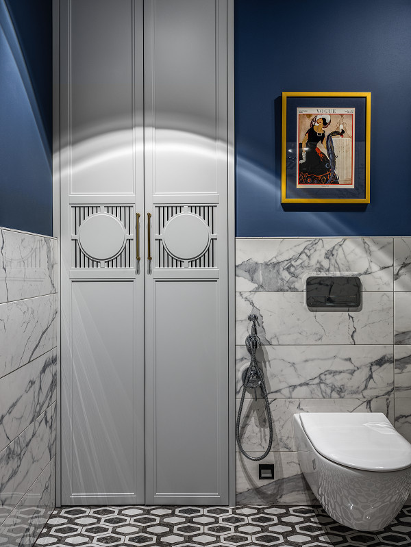 Проект недели: Элегантная ванная с хозяйственным блоком