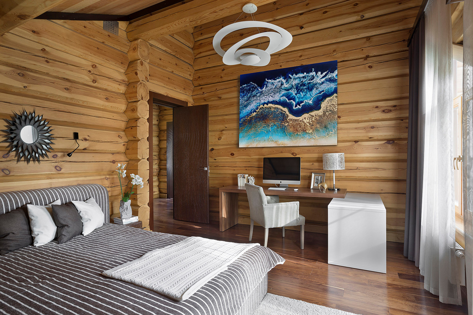 Houzz тур: Дом под соснами в Королёве