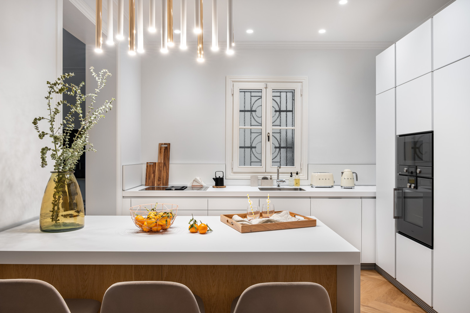 White kitchen