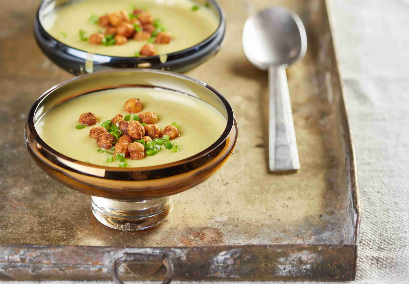 Soup tasting from an&angel mini bowls