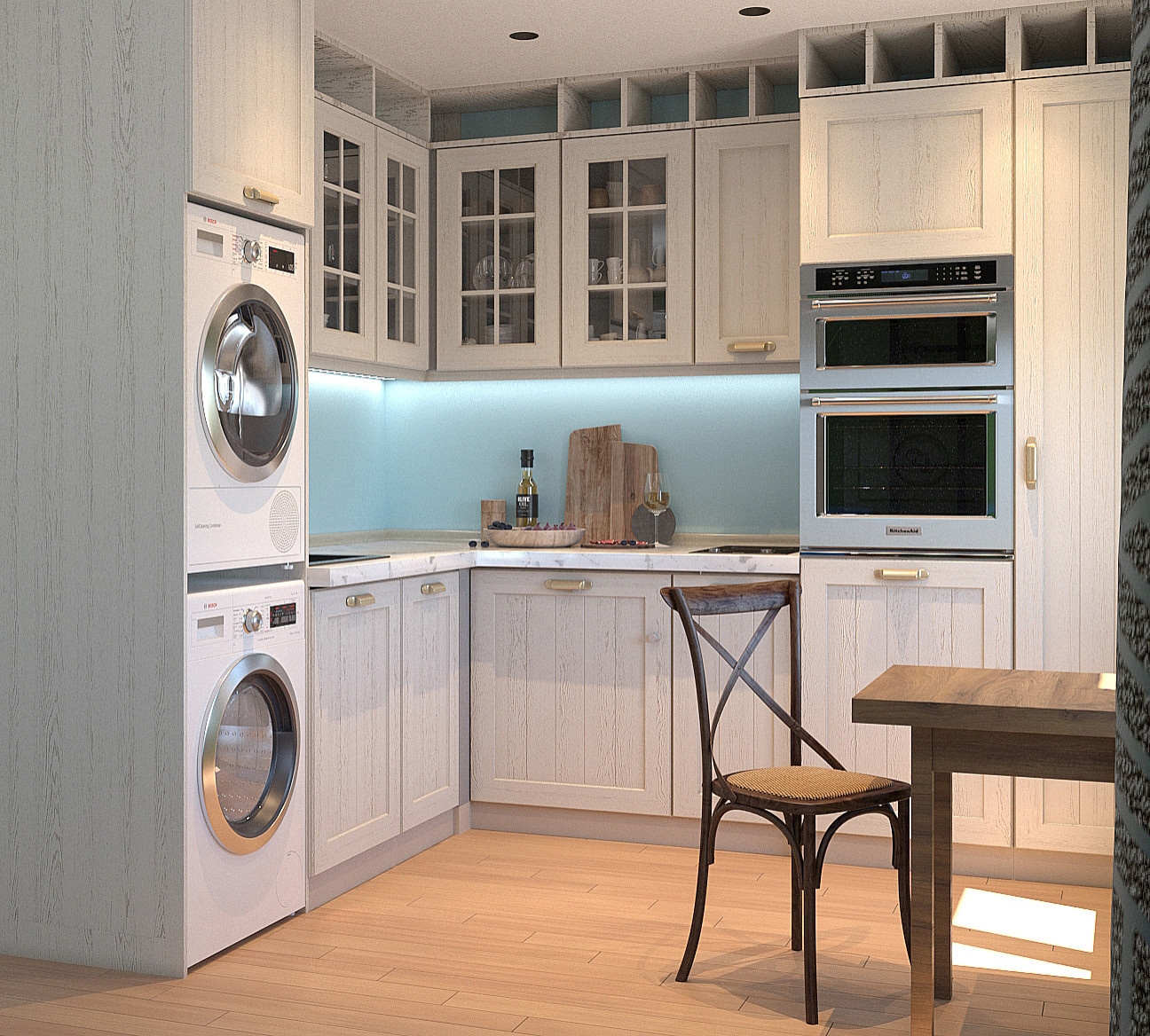 Проект квартиры 65 кв метров "НЕО"