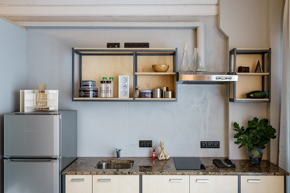 Декорирование студии в Tribeka Apartments