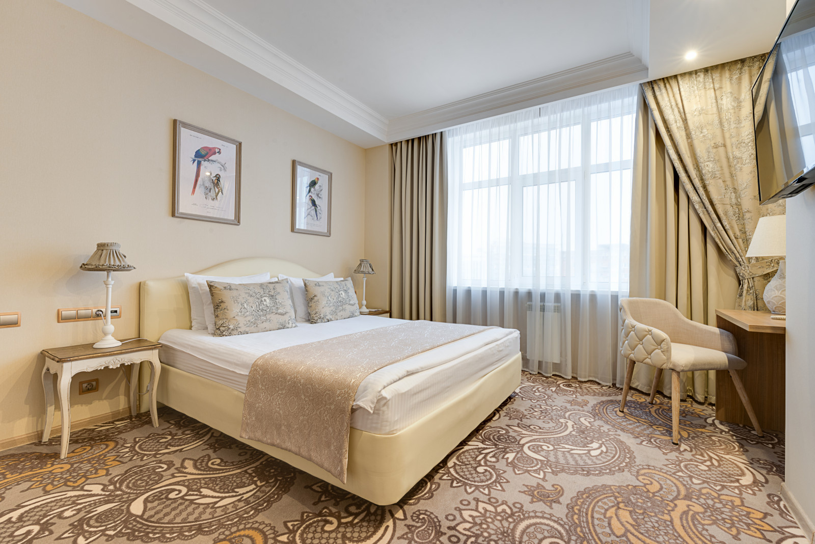 Съемка  интерьеров и номерного фонда для Кулибин Парк отель & SPA