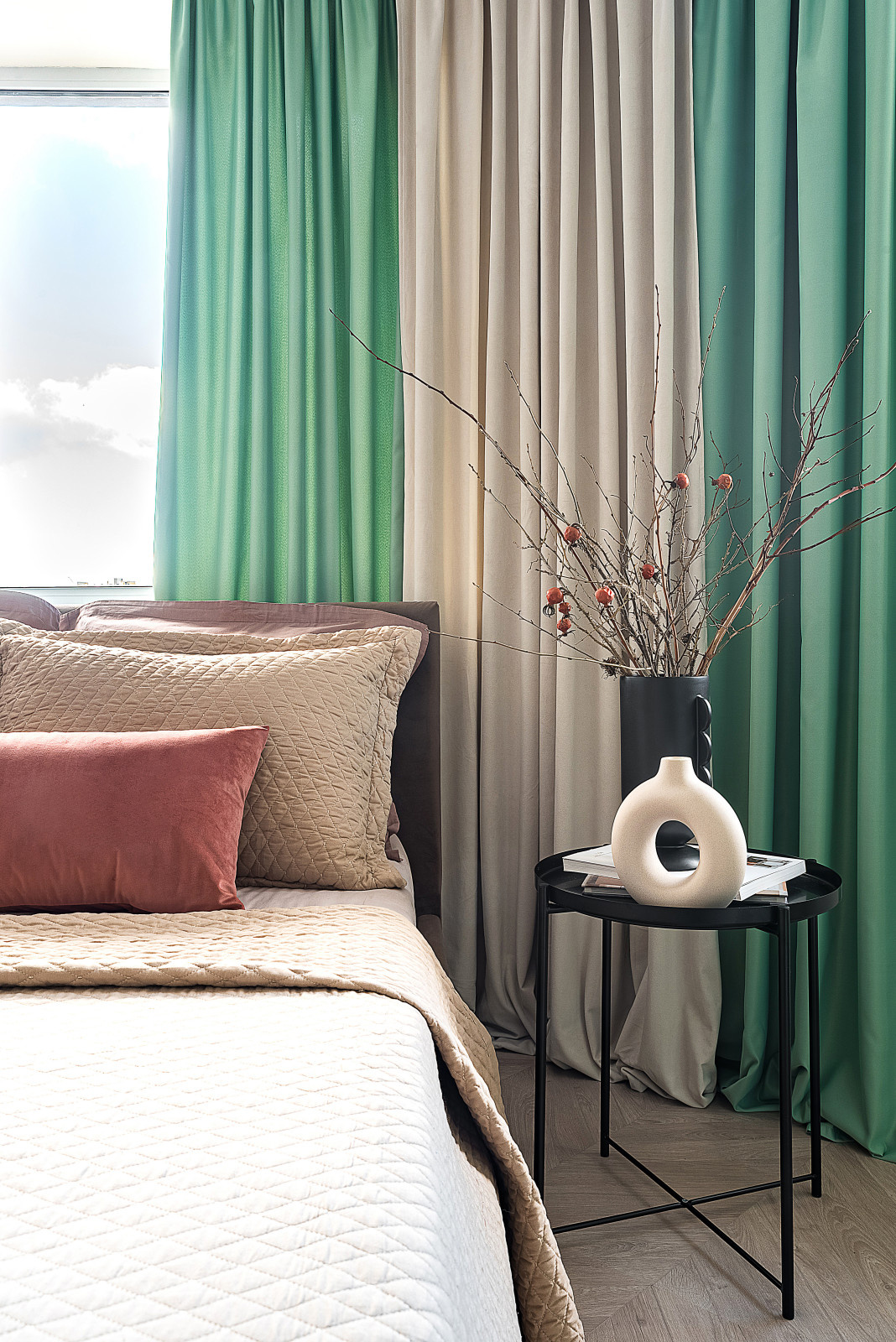 До и после: 35 кв.м. — пятиугольная квартира