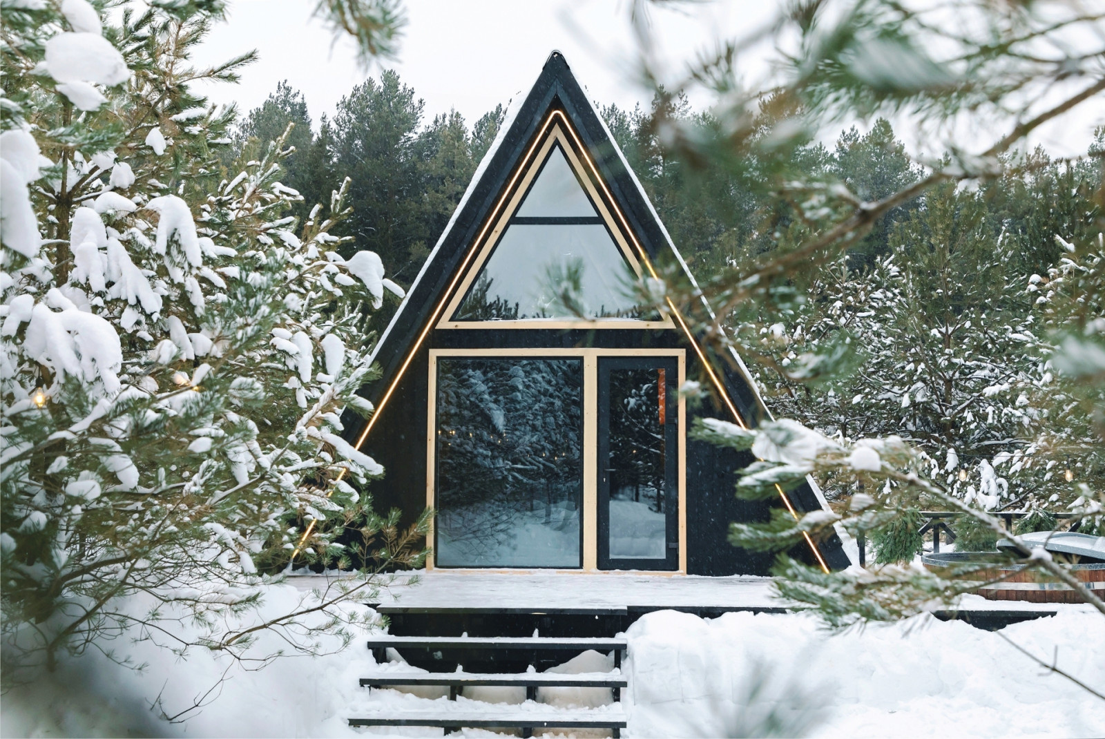 в Лес ! /гостевой дом, релакс & спа/