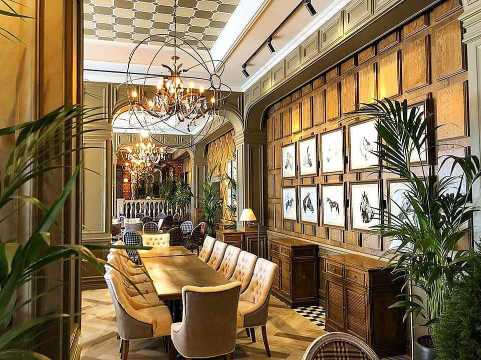 наша мебель в ресторанах