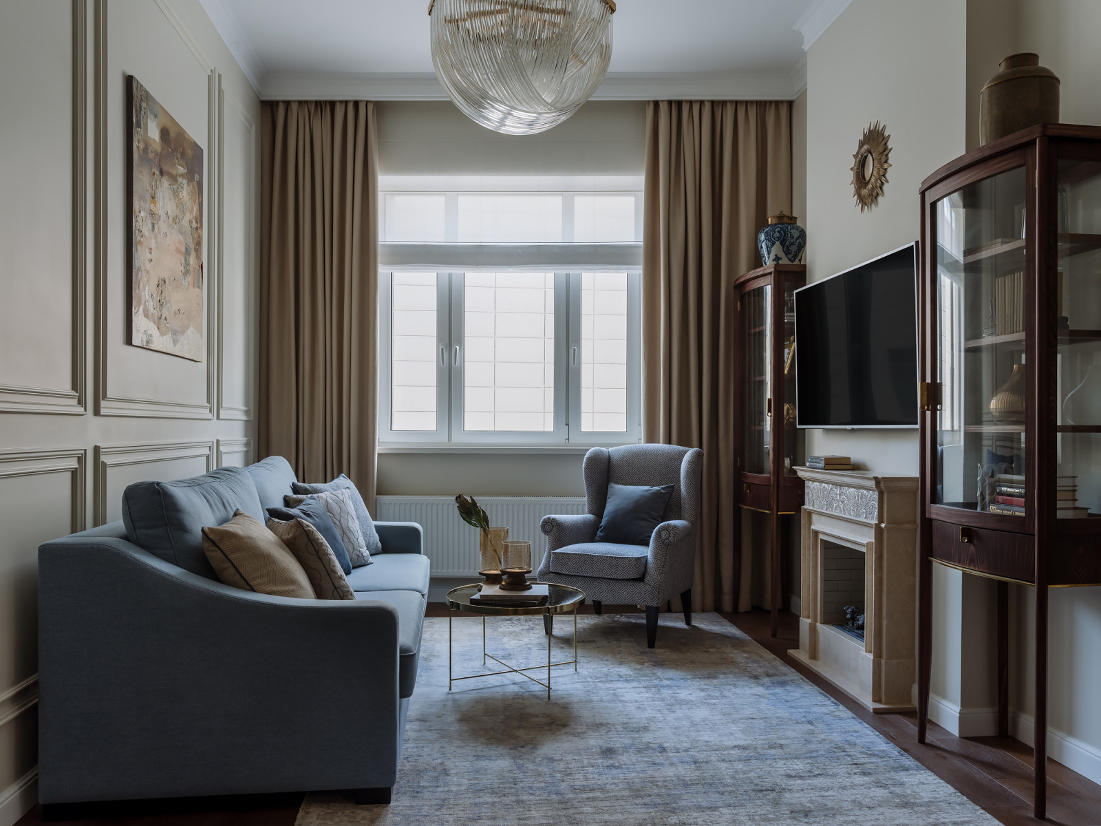 Стилизация квартиры в ЖК Пирамида