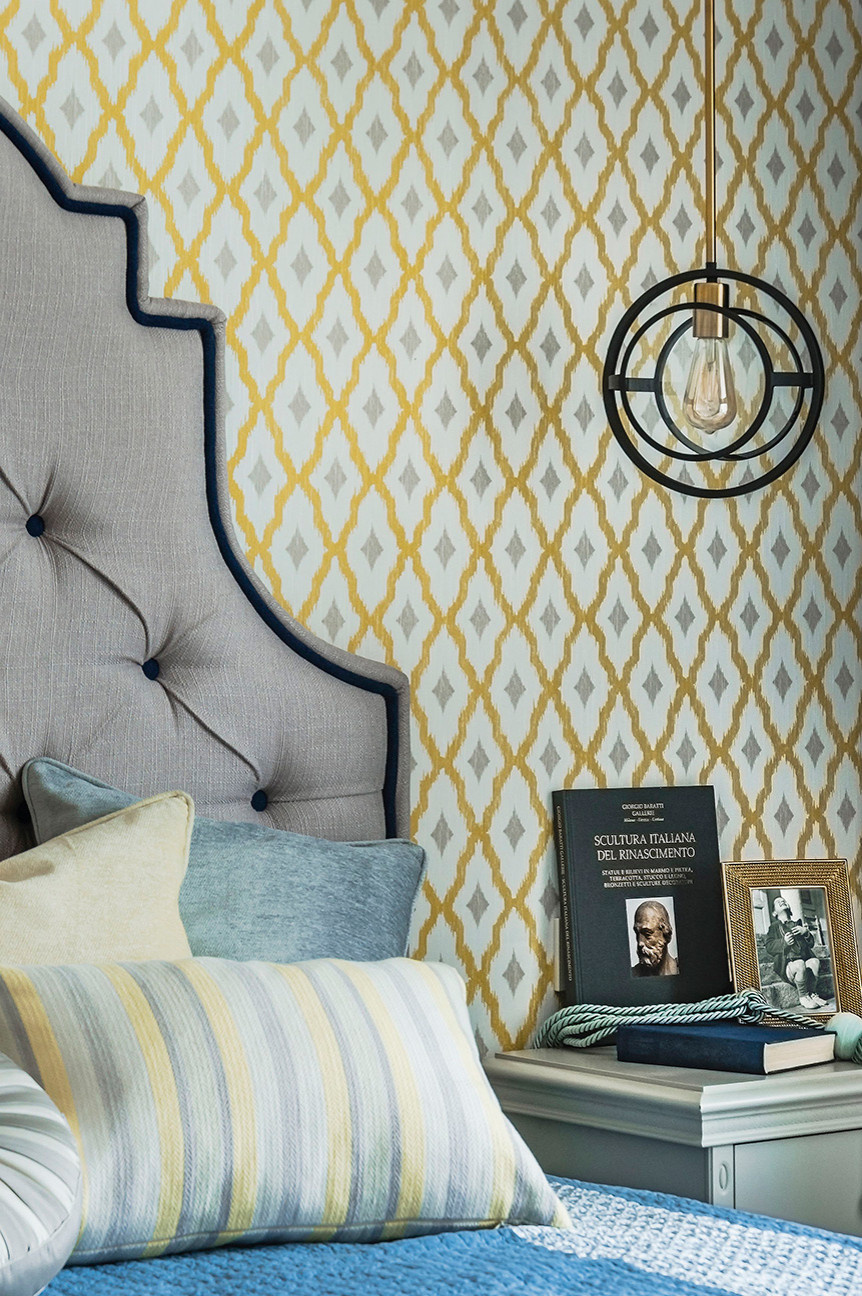 Modern apartments with сopper accents