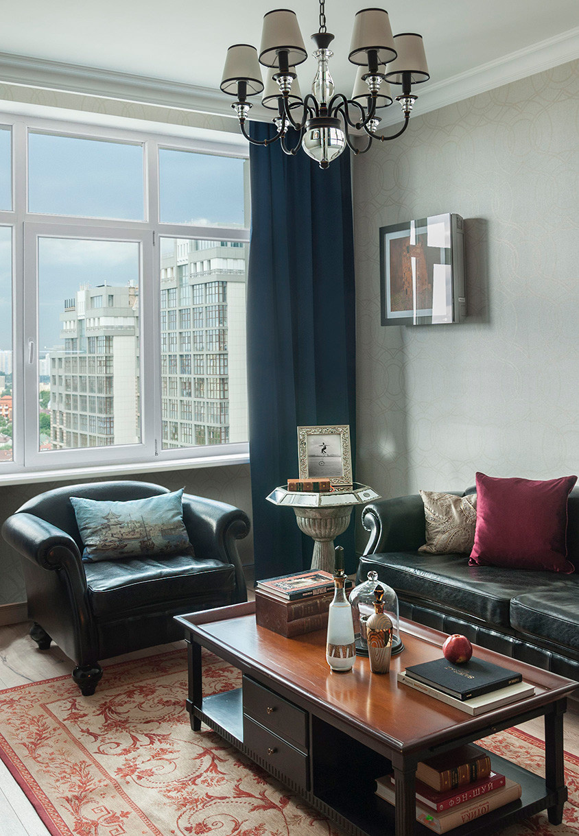 Modern apartments with сopper accents