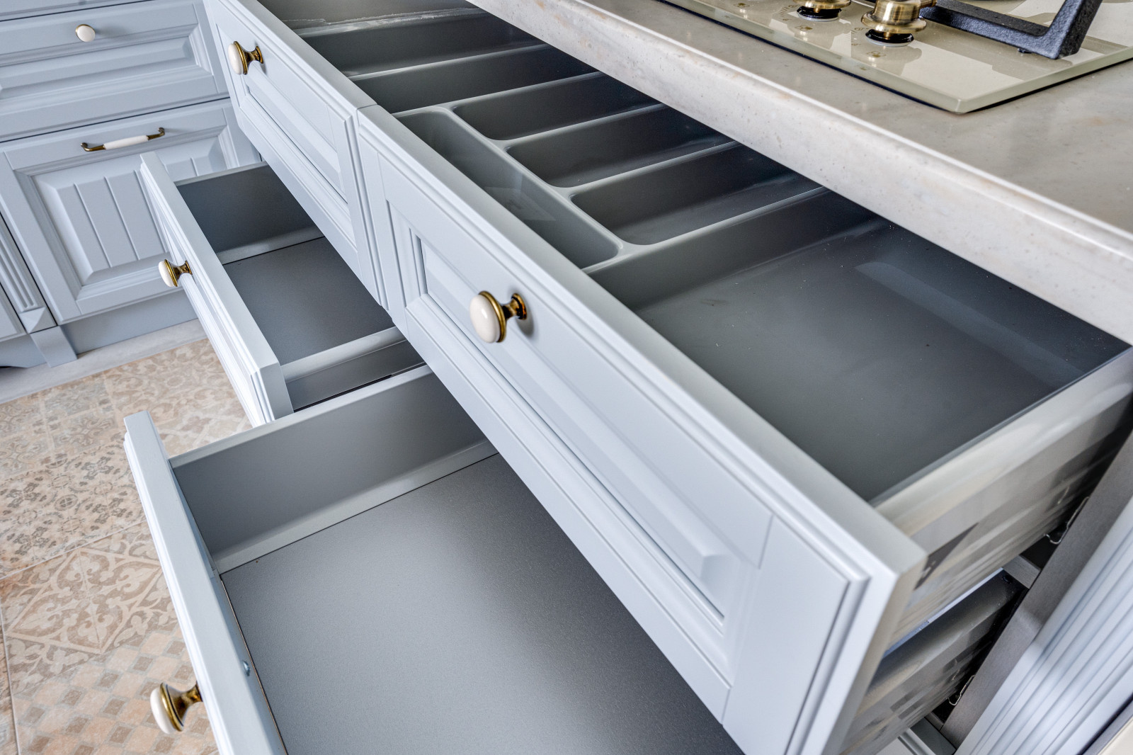 Кухня Прованс из массива бука