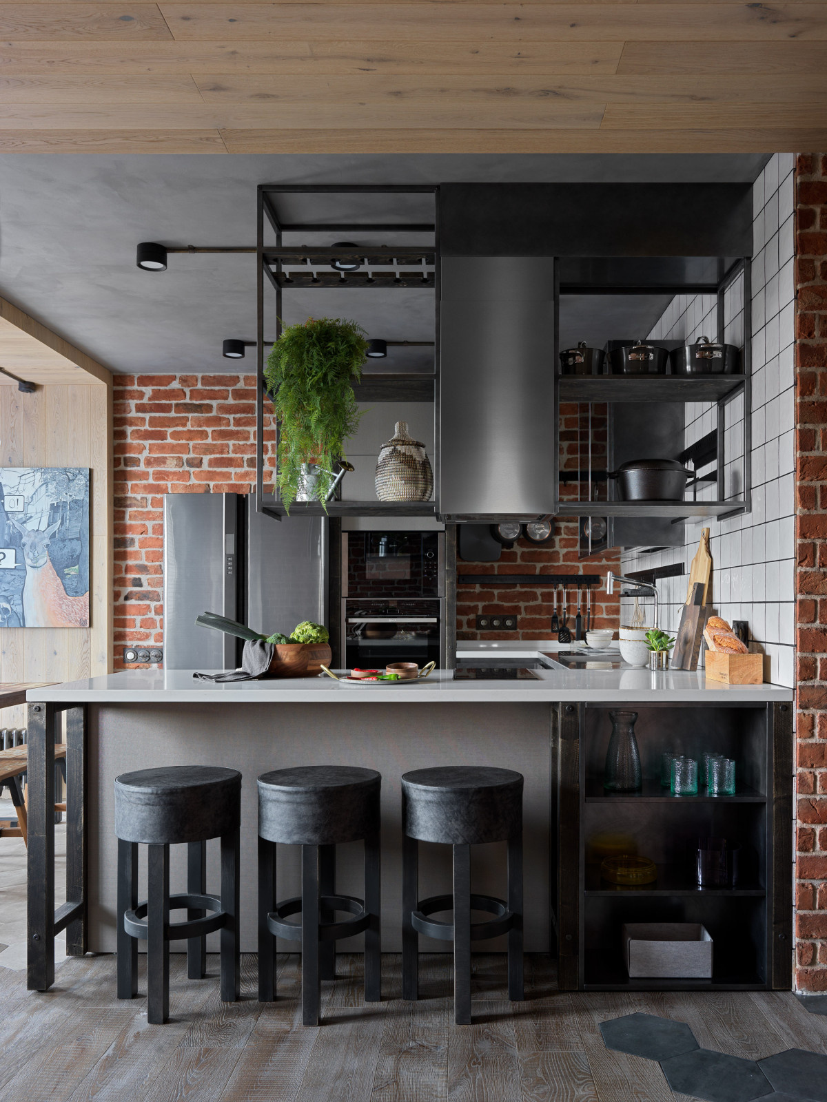 Квартира в стиле лофт