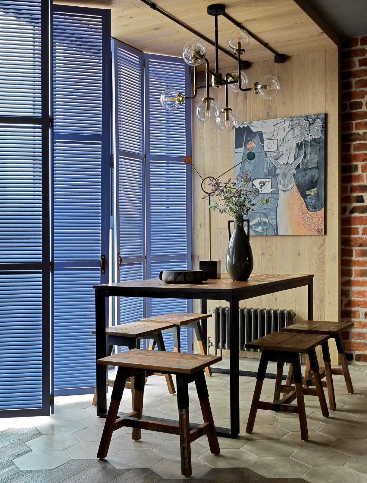 Квартира в стиле лофт