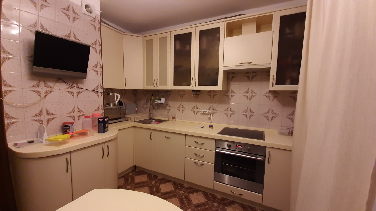 Покраска кухонных фасадов