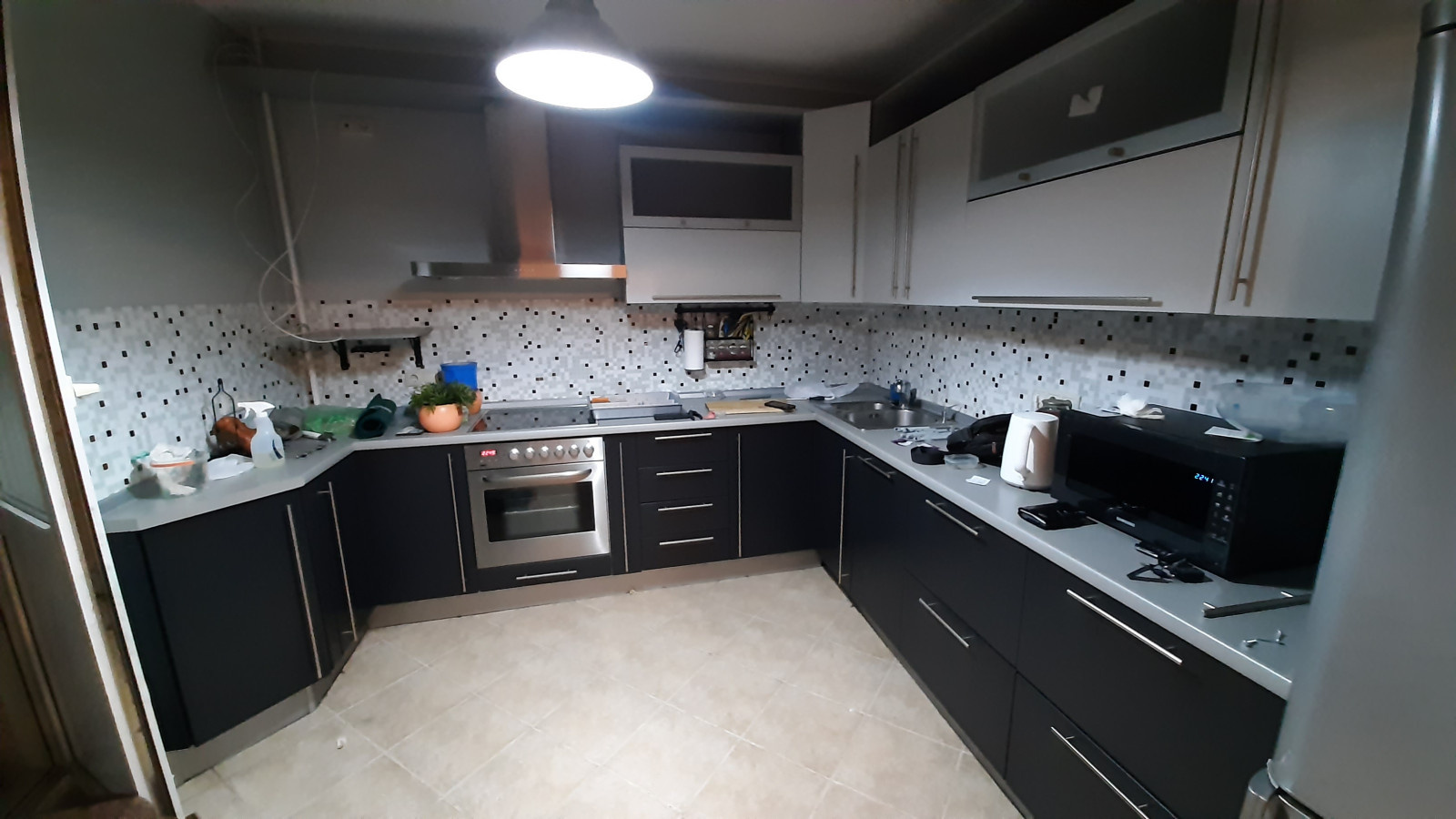 Покраска кухонных фасадов