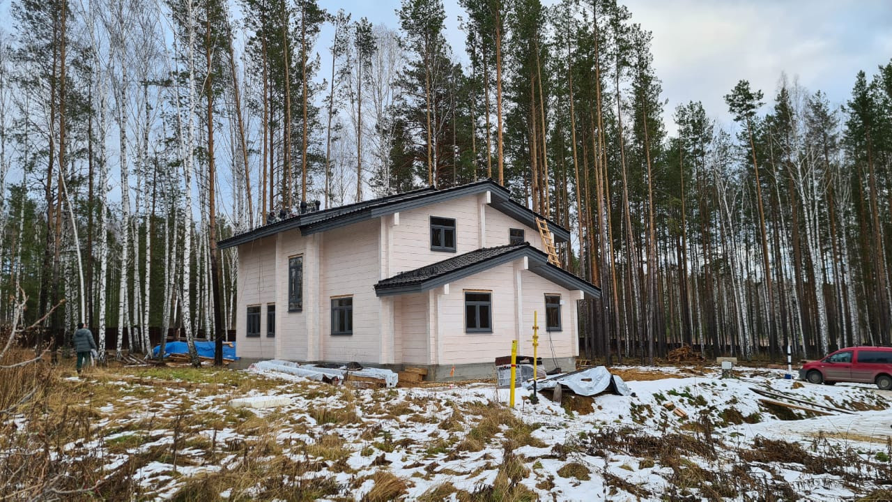Дом из клееного бруса  Заповедник
