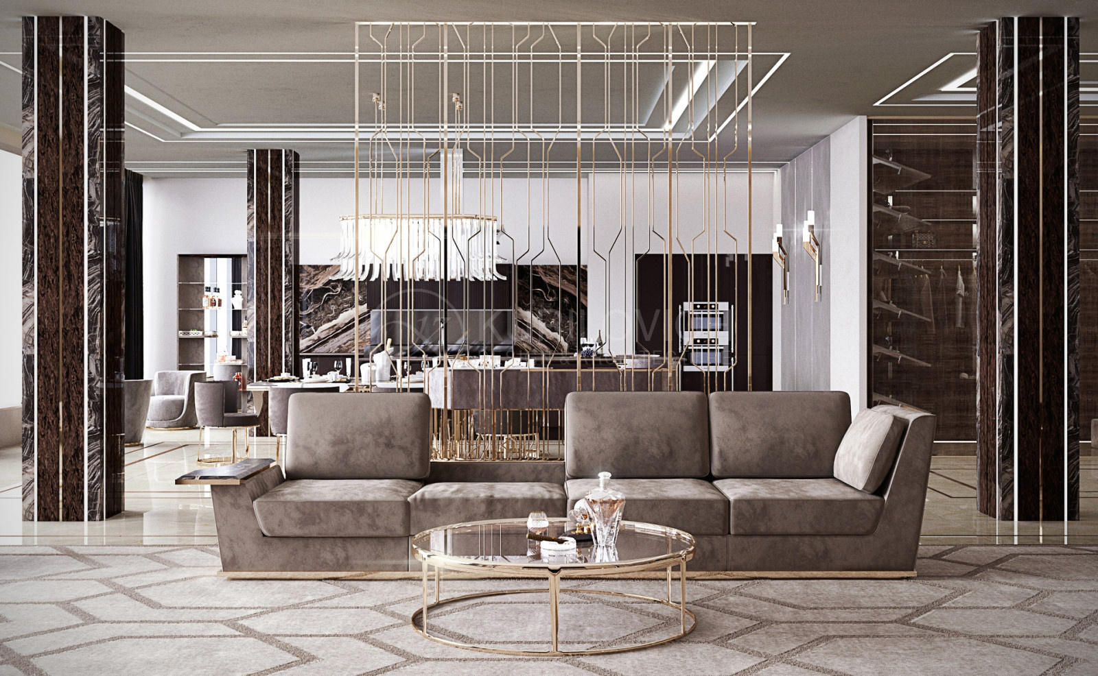 Обложка проекта: Luxury apartment