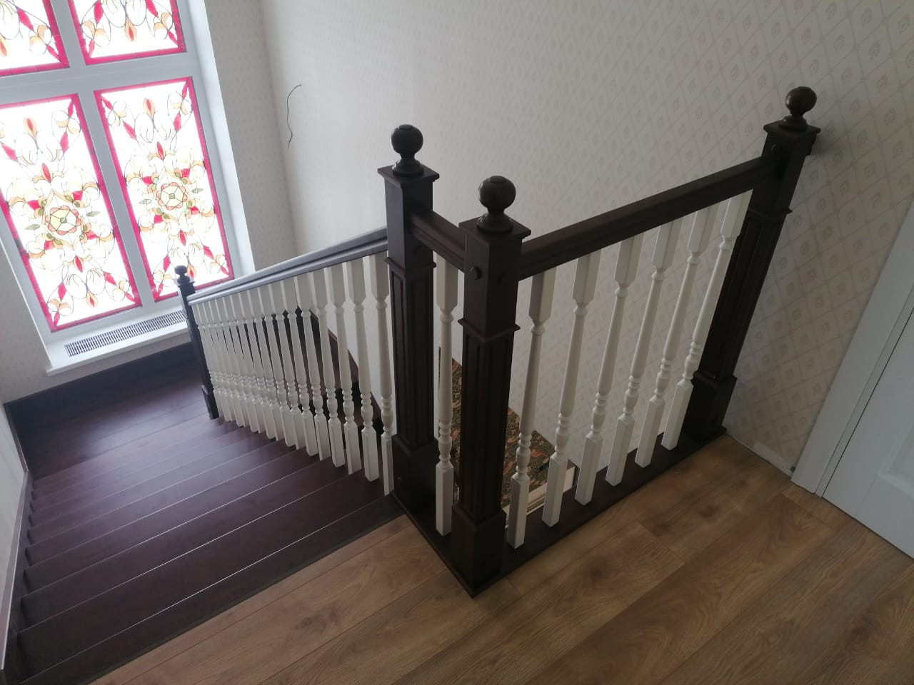 Деревянная  лестница