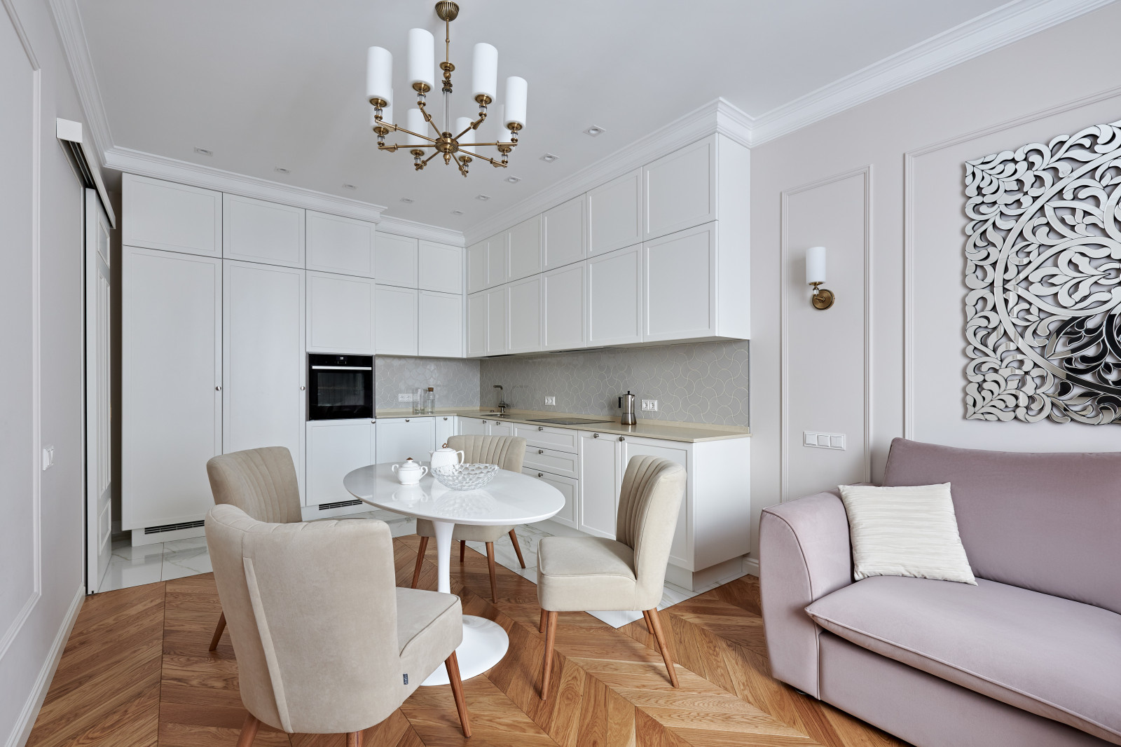 реализованная квартира 100 кв.м. ЖК Атлант