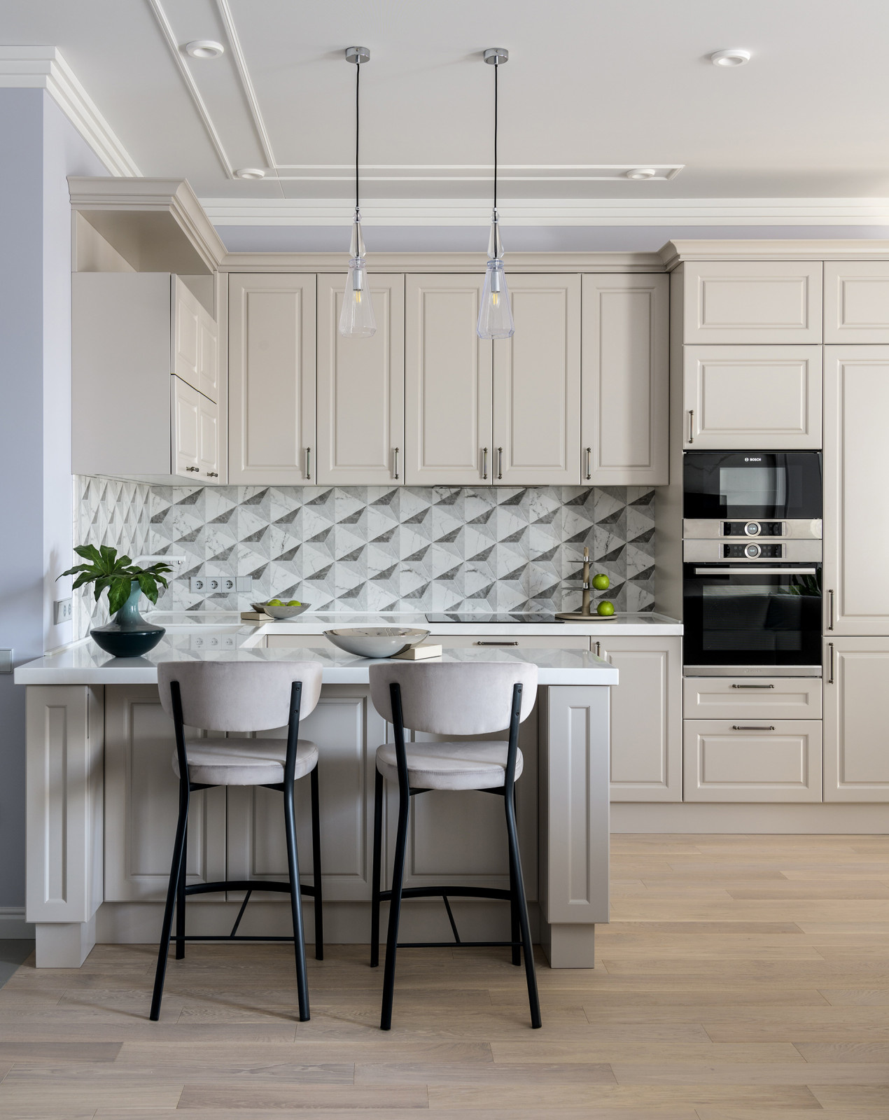 Поиск планировки: «Двушка» с кухней-гостиной в 40 кв.м — 4 плана