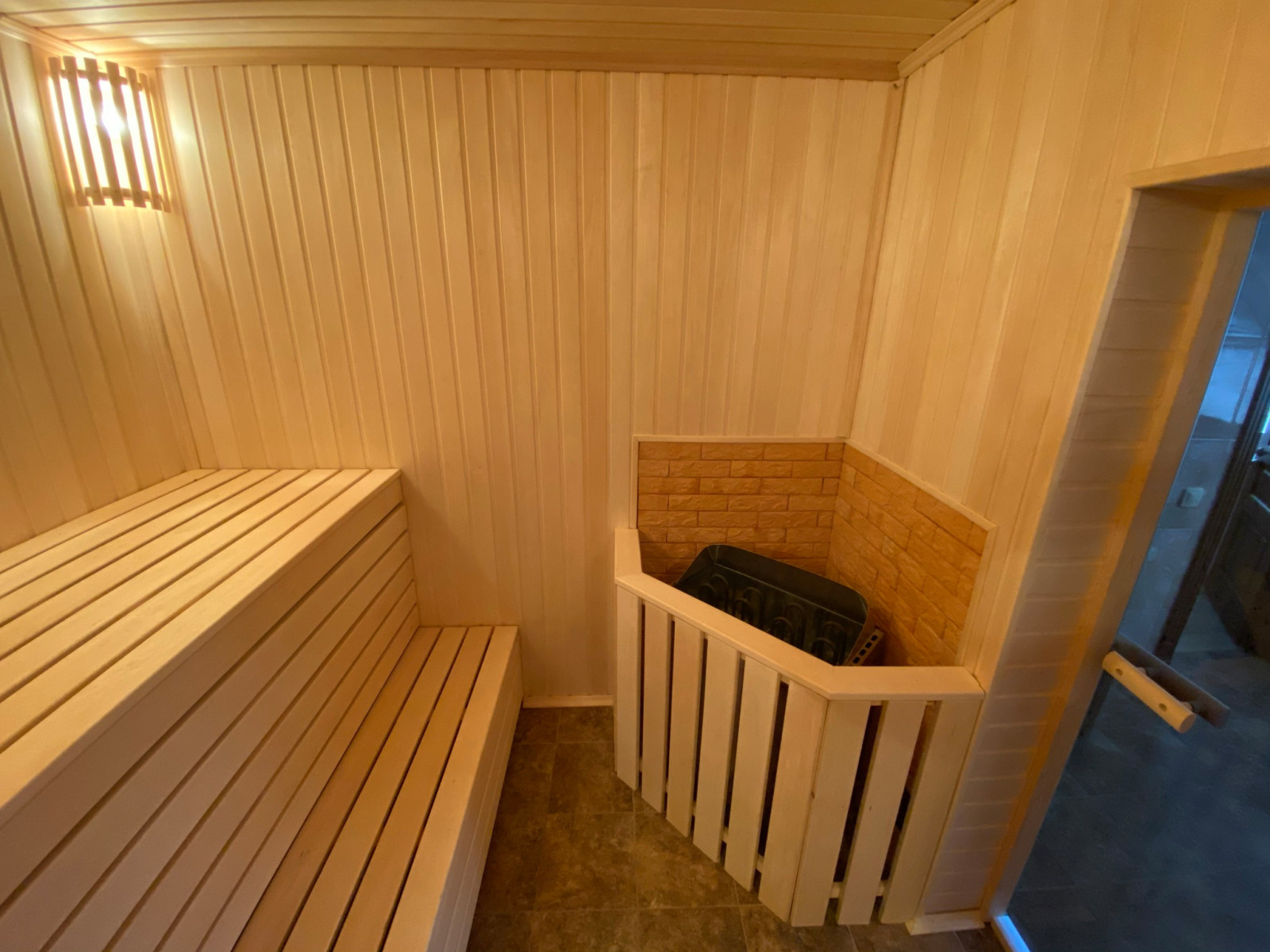 Обшивка парилки