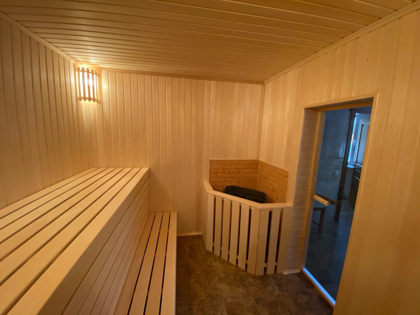 Обшивка парилки
