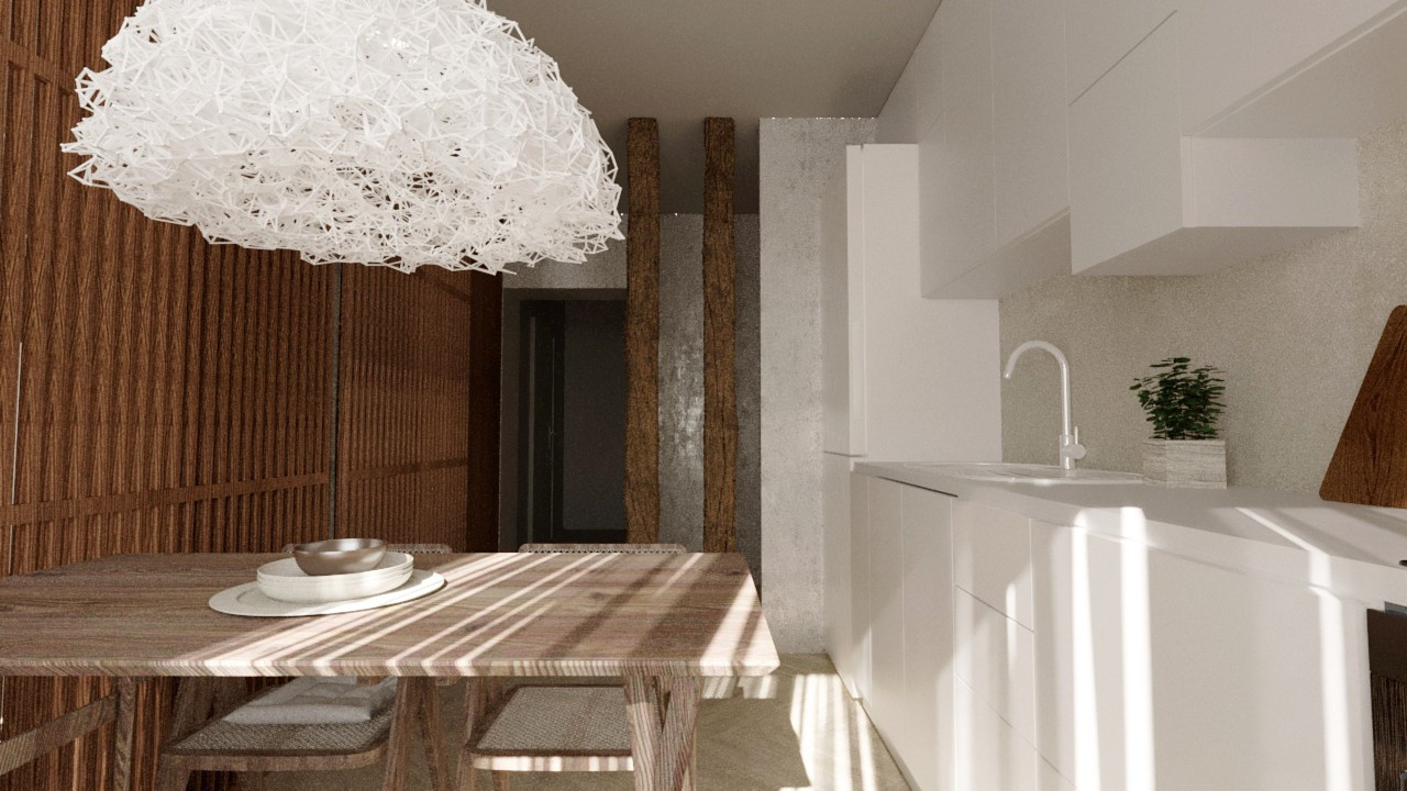 Квартира с нотами аутентичности