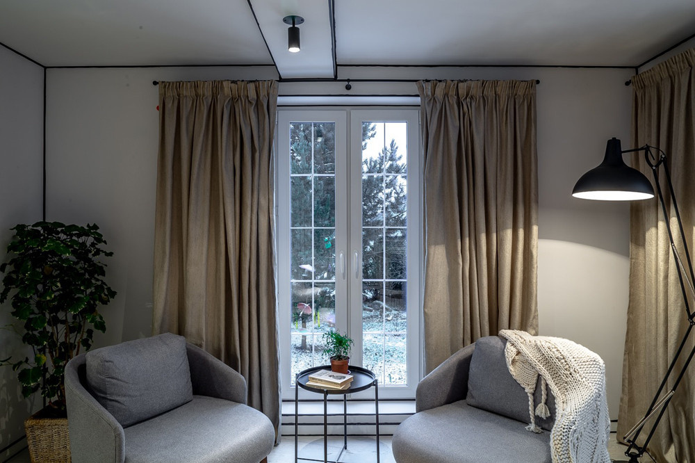 Проект недели: Черно-белая гостиная, как эскиз для будущей жизни