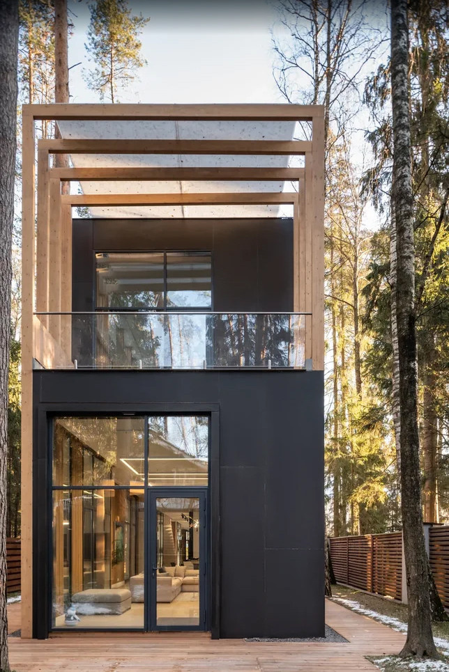 Houzz тур: Современный дом на Николиной Горе