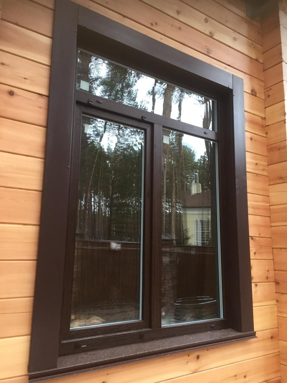 Обложка проекта: Установка окон  и дверей в строящемся доме на Дачном шоссе