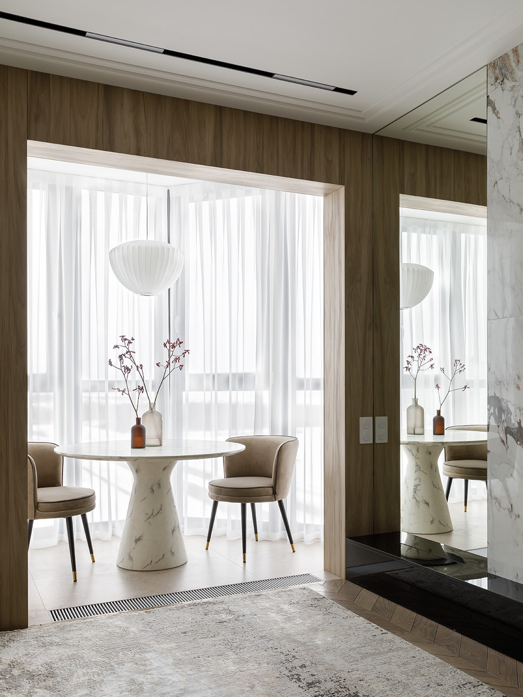 Houzz тур: 50 к.м. дизайнерская квартира — в подарок маме