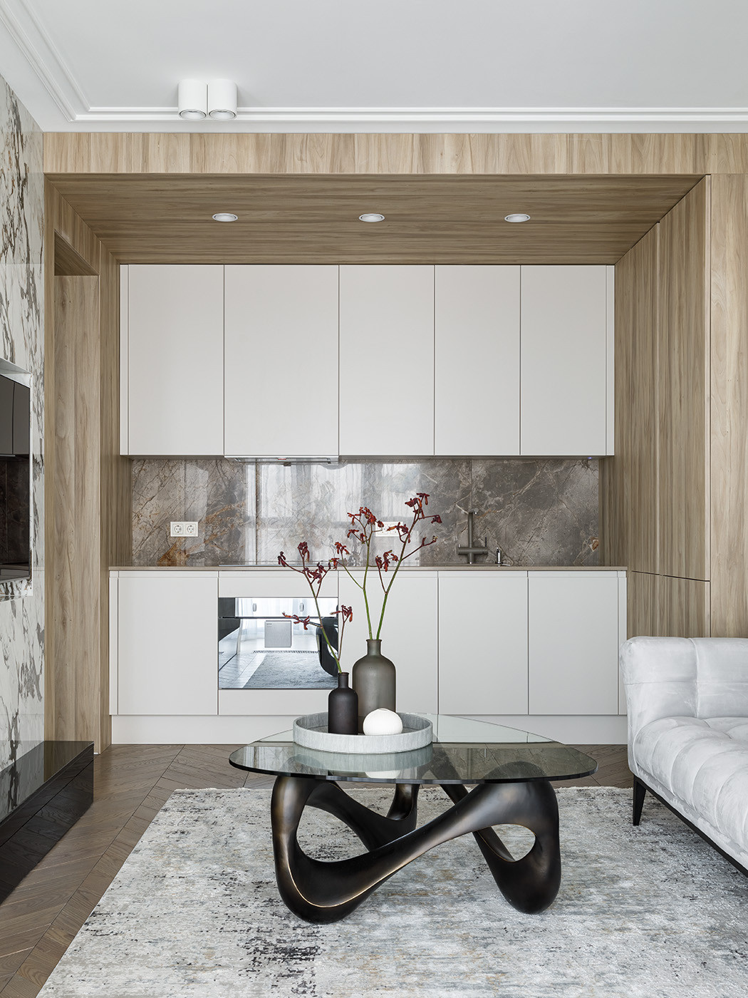 Houzz тур: 50 к.м. дизайнерская квартира — в подарок маме