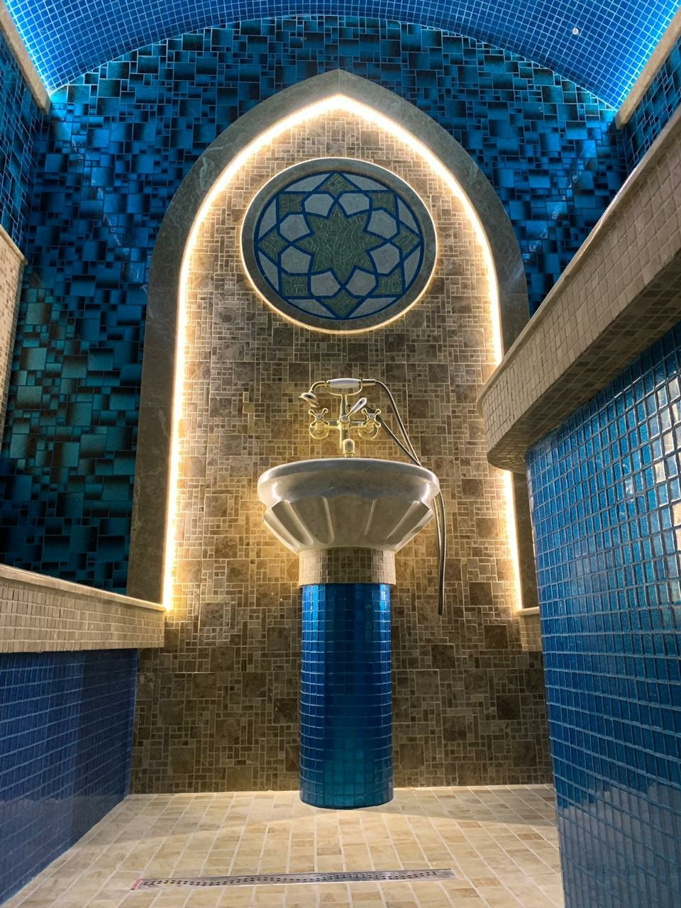 Небольшой хамам в SPA- постройке