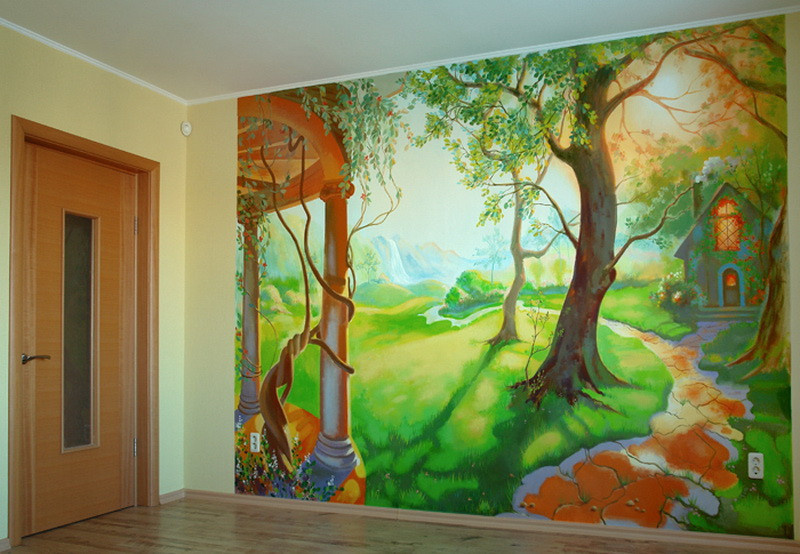 Роспись Декоративные штукатурки Фрески Лепка Картины Дизайн