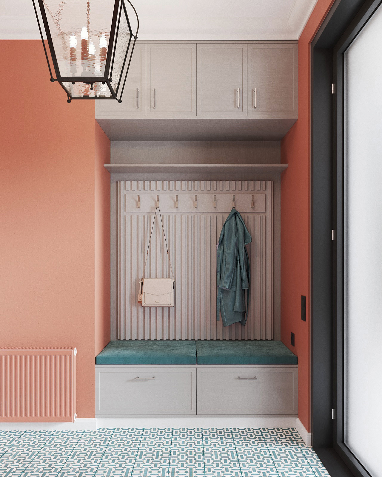 Яркая эклектика для молодой семьи