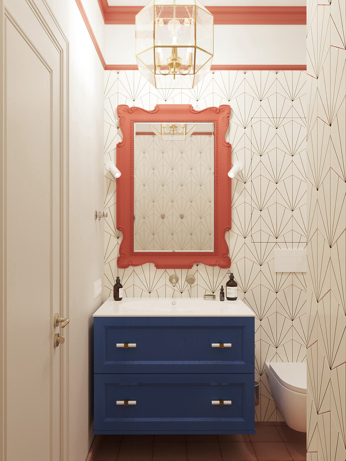 Яркая эклектика для молодой семьи