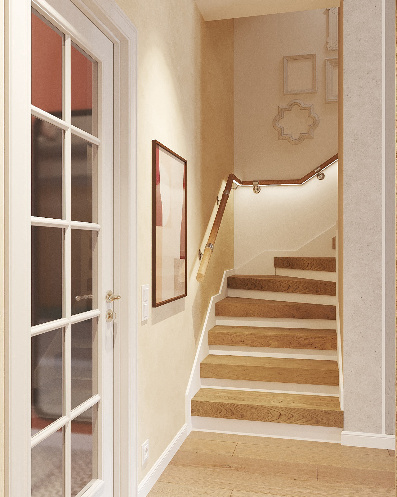 Яркая эклектика для молодой семьи