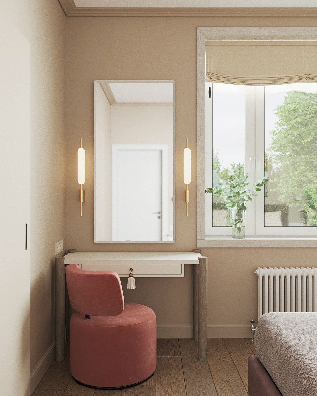 Яркая эклектика для молодой семьи