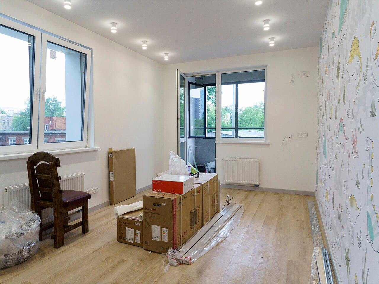 Ремонт по дизайн-проекту 70 м² в ЖК Нормандия