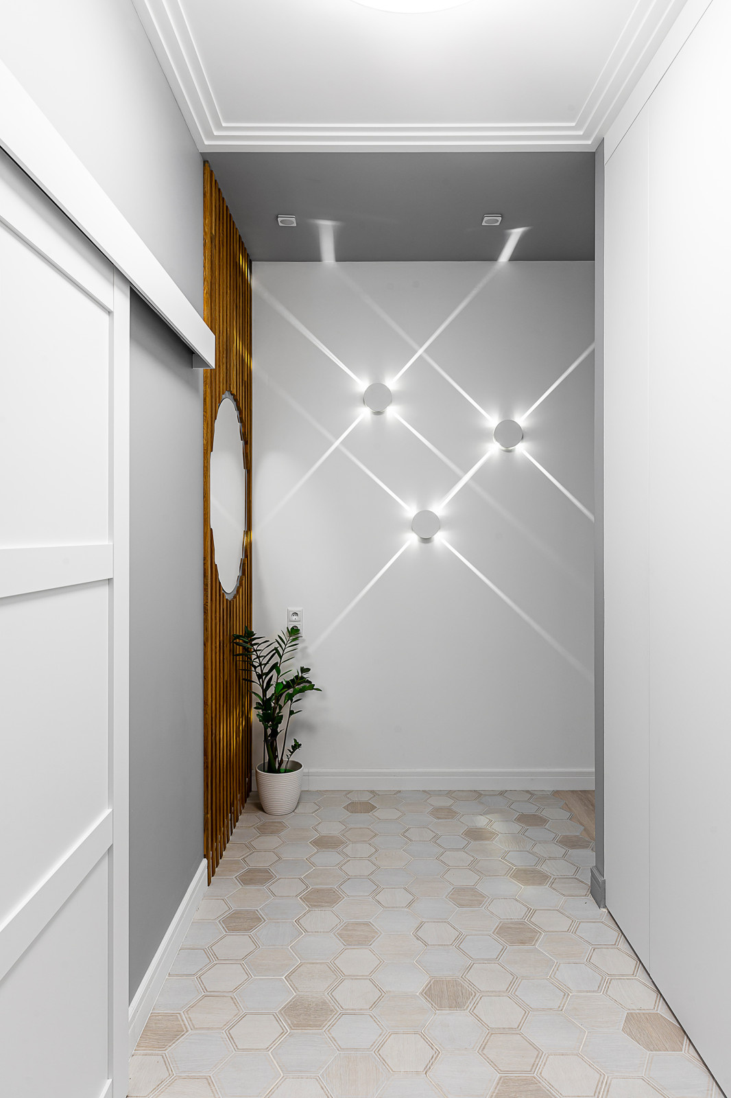 Реализованный проект трехкомнатной квартиры в жк "Рублевское предместье"