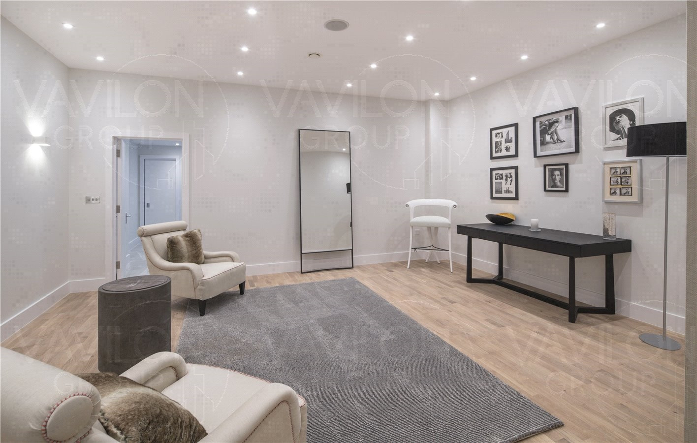 Интерьер загородного дома 216м²